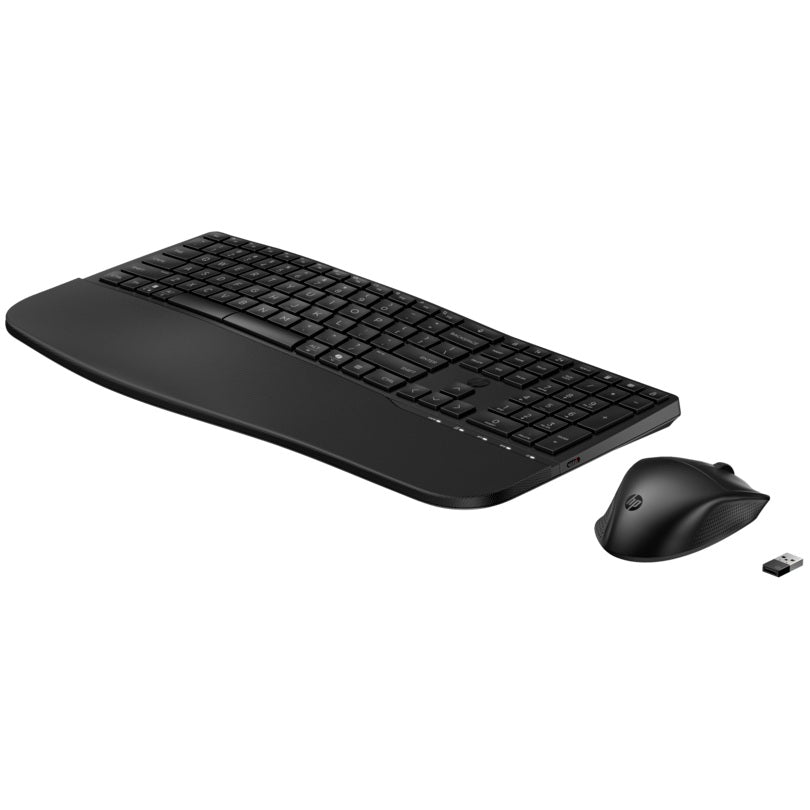 HP 685 Comfort Dual-Mode Wireless Keyboard and Mouse Combo (8T6L7UT) — front view