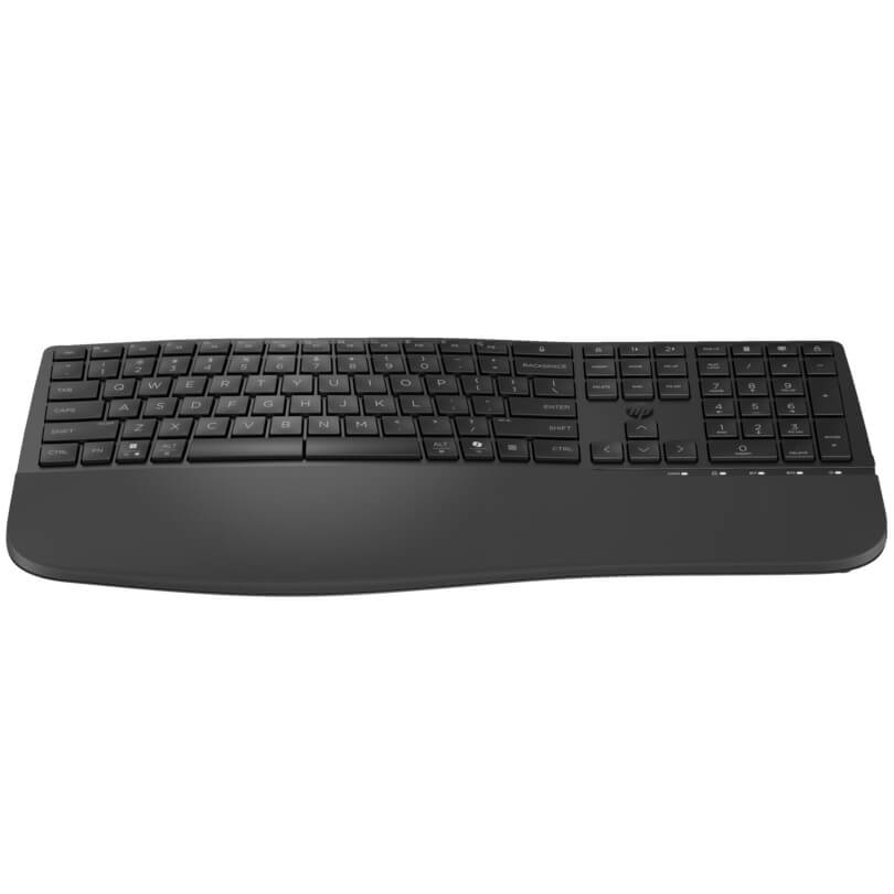 HP 685 Comfort Dual-Mode Wireless Keyboard (8T6L9UT) — front view