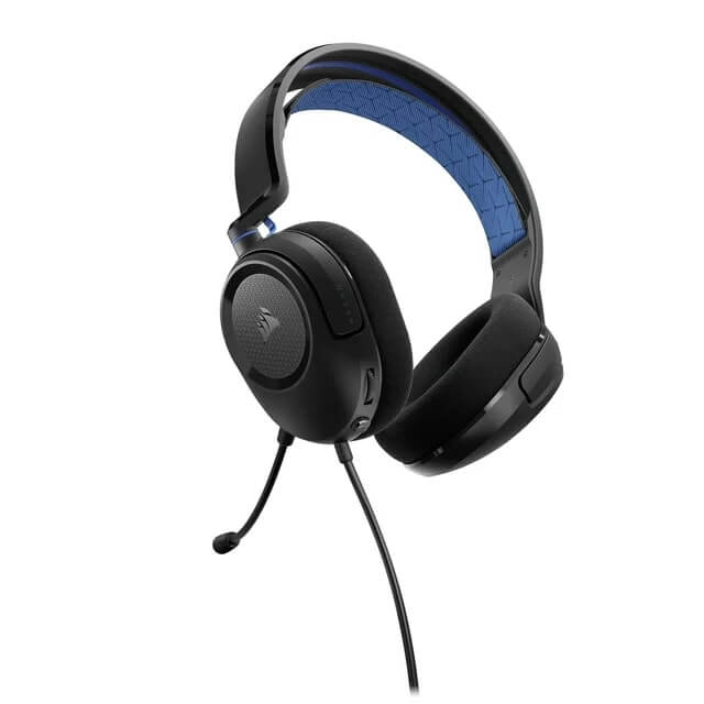 Corsair HS35 v2 Multi-Platform Gaming Blue Headset (CA-9011383-AP) image 3
