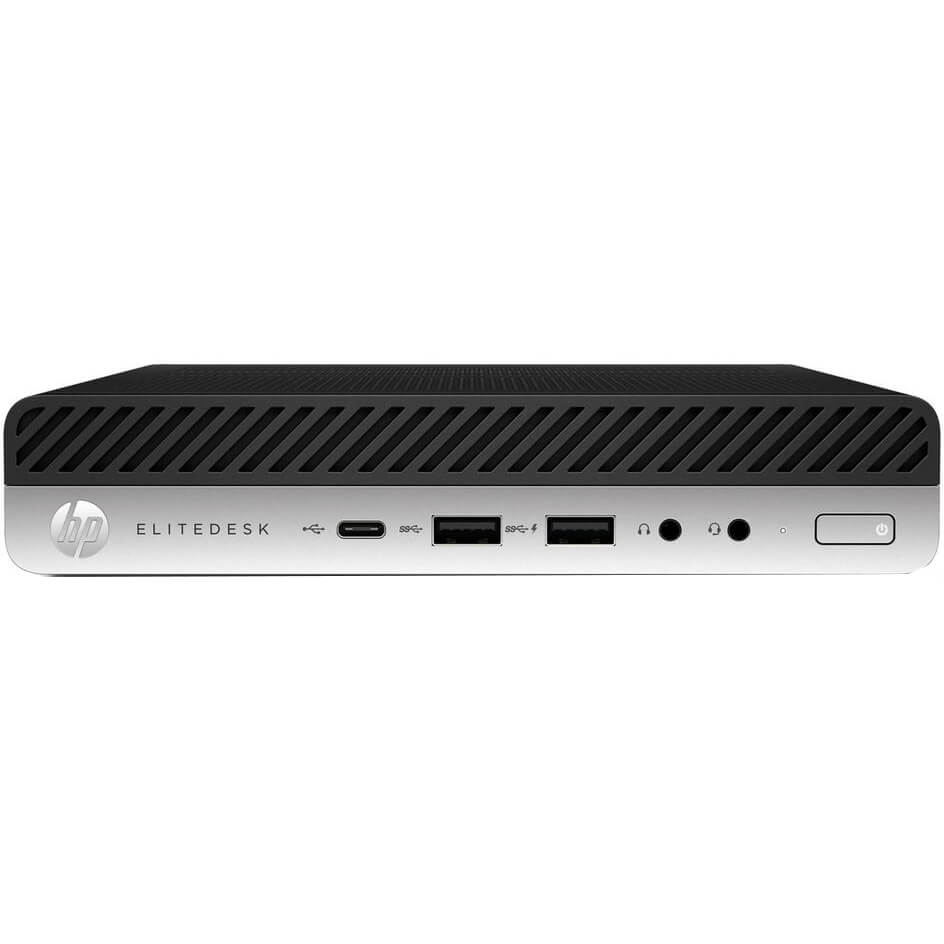 HP Elitedesk 705 G5 Desktop Mini PC – AMD Ryzen Pro 3400 / 8GB RAM / 256GB SSD / Win 10 Pro (8RM62EA) image 1