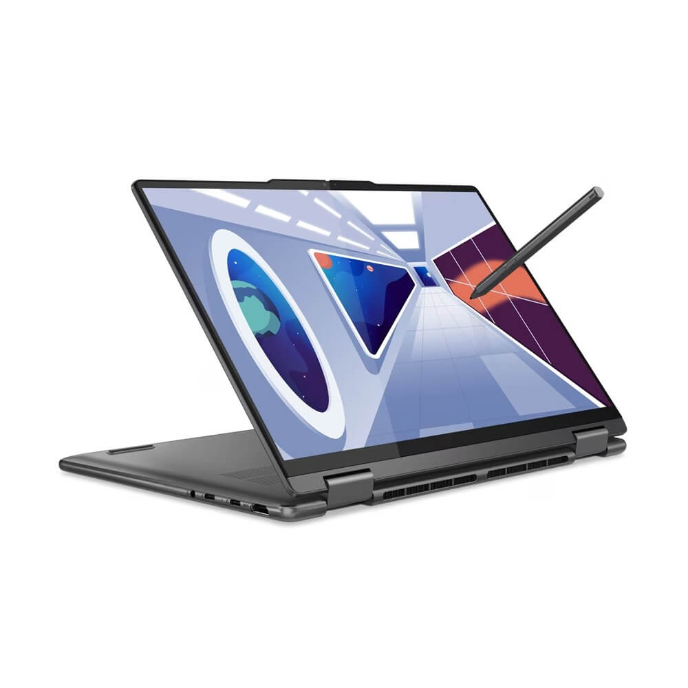 Lenovo Yoga 7 14IRL8 Notebook PC – Core i7-1360P / 14.0″ WUXGA Touch / 16GB RAM / 512GB SSD / Win 11 Pro / Storm Grey (82YL00