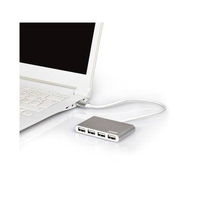 Port Connect USB 2.0 Hub (900120) — rear view