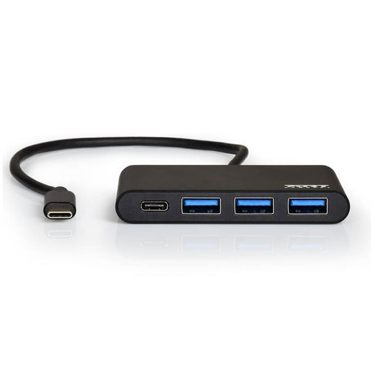 Port Designs USB Type-C To USB 3.0 + Type-C Hub image 1