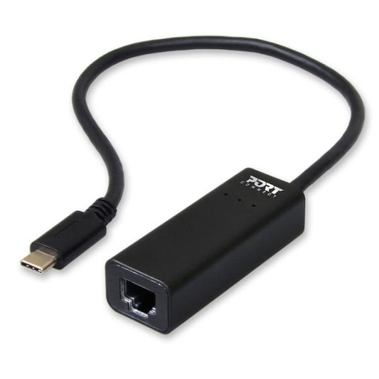 Port Connect USB-C to RJ-45 Converter (900126) image 1