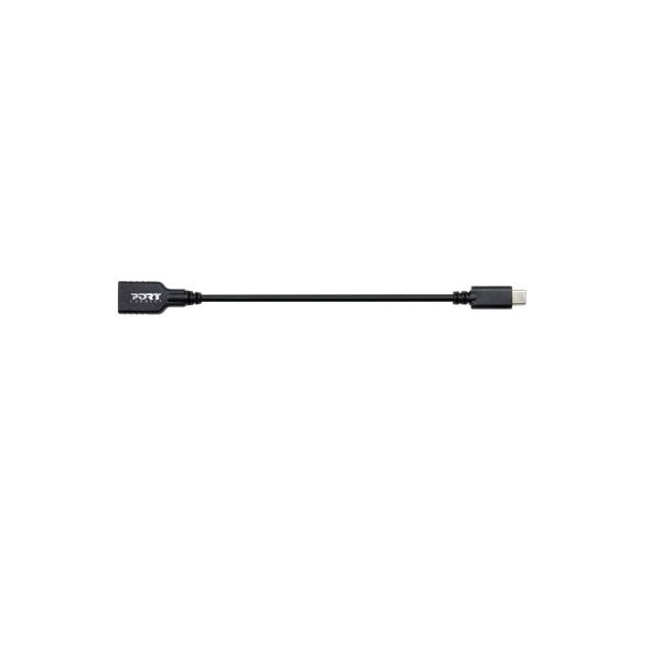 Port Connect USB-C to USB-A 3.0 Converter (900133) — side view