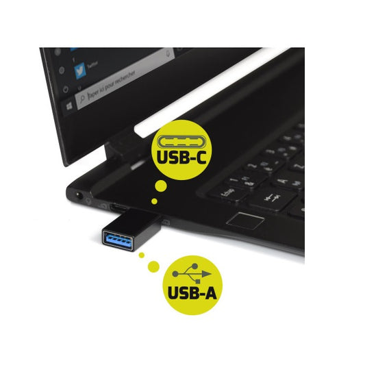 Port Connect USB-C TO USB-A Converter – Twin Pack (900142) image 2