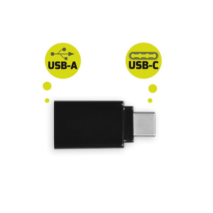 Port Connect USB-C TO USB-A Converter – Twin Pack (900142) — rear view