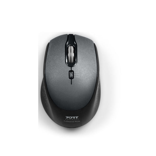 Port Connect Silent 2.4GHz Wireless Mouse – Black (900713) image 1