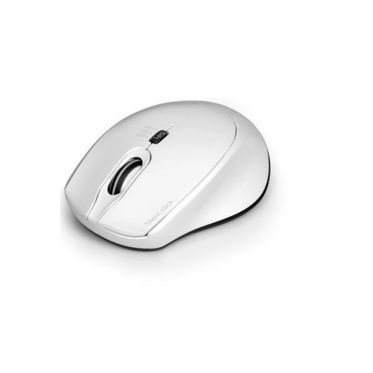 Port Connect Silent 2.4GHz Wireless Mouse – White (900714) image 2