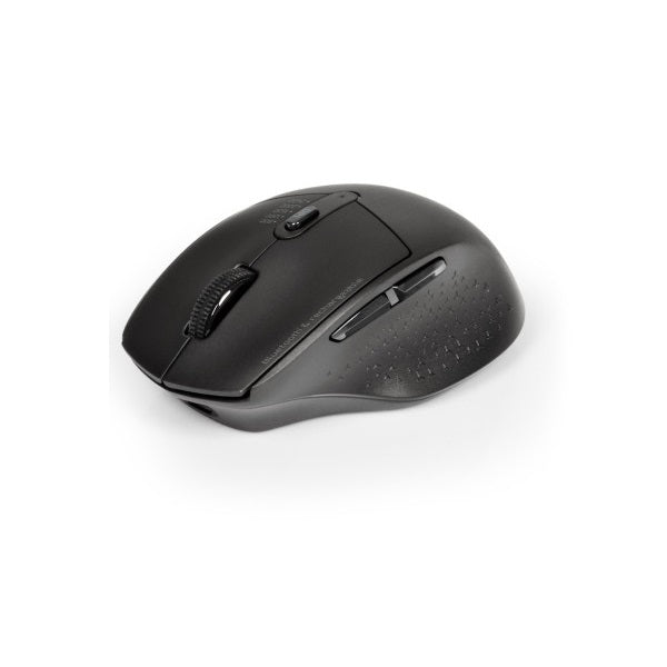 Port Connect Pro 2.4GHz Wireless Bluetooth Rechargeable Mouse – Black (900715) — front view