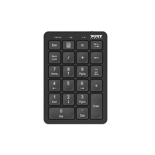 Port Connect Rechargeable Bluetooth Numeric Keypad (900802) image 1