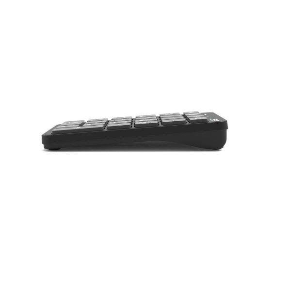 Port Connect Rechargeable Bluetooth Numeric Keypad (900802) — side view