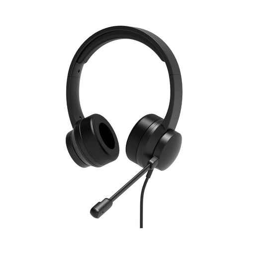 Port Connect USB Comfortable Stereo Office Headset with Microphone (901605) image 1