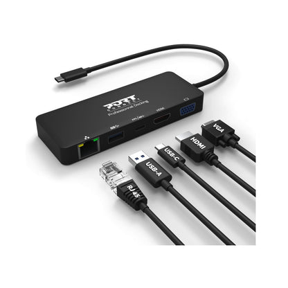 Port Connect 4K USB-C 85W Mobile Docking Station (901909)