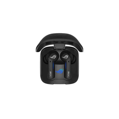ASUS ROG Cetra True Wireless Black Gaming Earphones (90YH03G1-B5UA00) — front view
