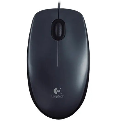 Logitech B100 Optical USB Mouse (910-001439) — detail view