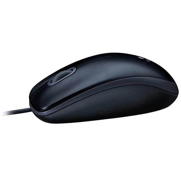 Logitech B100 Optical USB Mouse (910-001439) — packaging