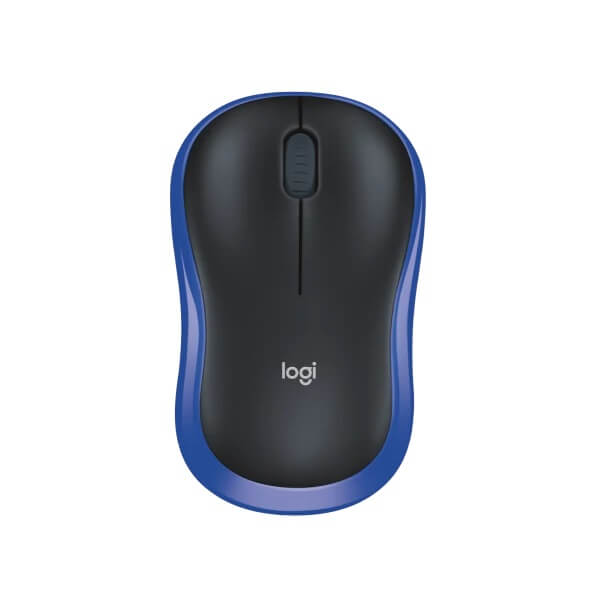 Logitech M185 Wireless Mouse – Blue (910-002236)
