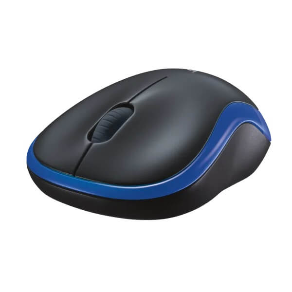 Logitech M185 Wireless Mouse – Blue (910-002236) — packaging