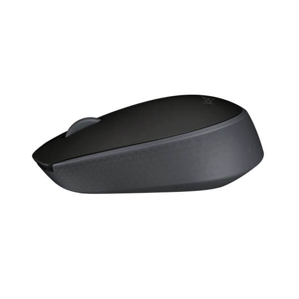 Logitech M171 Wireless Mouse – Black/Grey (910-004643) — side view