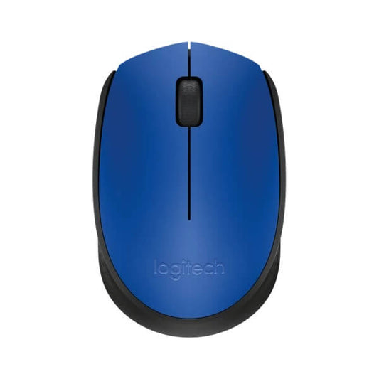 Logitech M171 Wireless Mouse – Blue/Black (910-004640) image 1