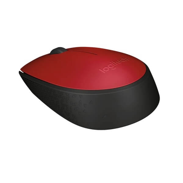 Logitech M171 Wireless Mouse – Red/Black (910-004641) — packaging