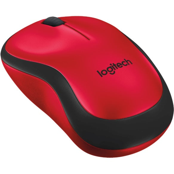 Logitech M220 Silent Wireless Mouse – Red (910-004880) image 2