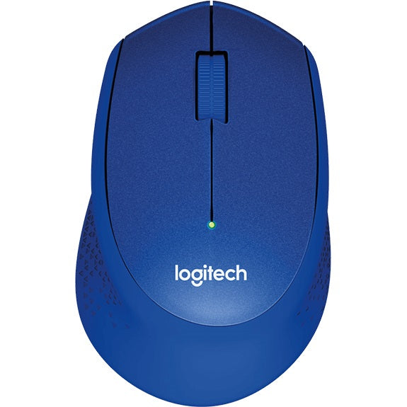Logitech M330 Silent Plus Wireless Mouse – Blue (910-004910) image 1