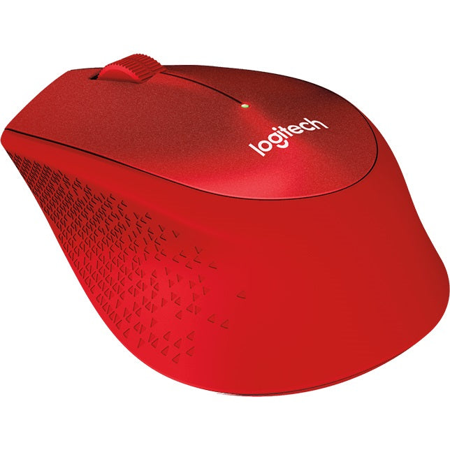 Logitech M330 Silent Plus Wireless Mouse – Red (910-004911) image 2