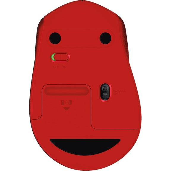 Logitech M330 Silent Plus Wireless Mouse – Red (910-004911) image 5