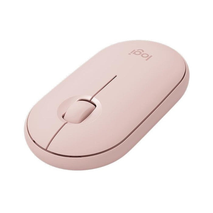 Logitech Pebble M350 Wireless Mouse – Rose (910-005717) image 1