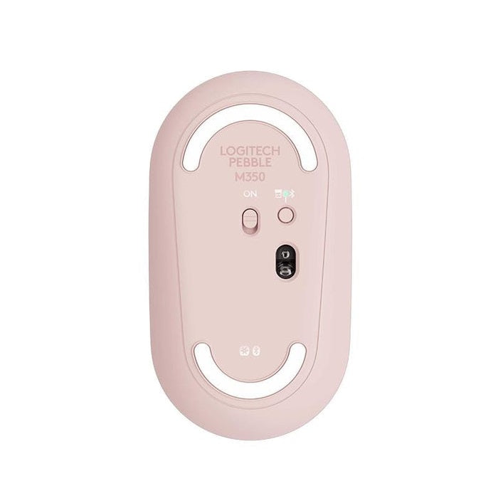 Logitech Pebble M350 Wireless Mouse – Rose (910-005717) image 2