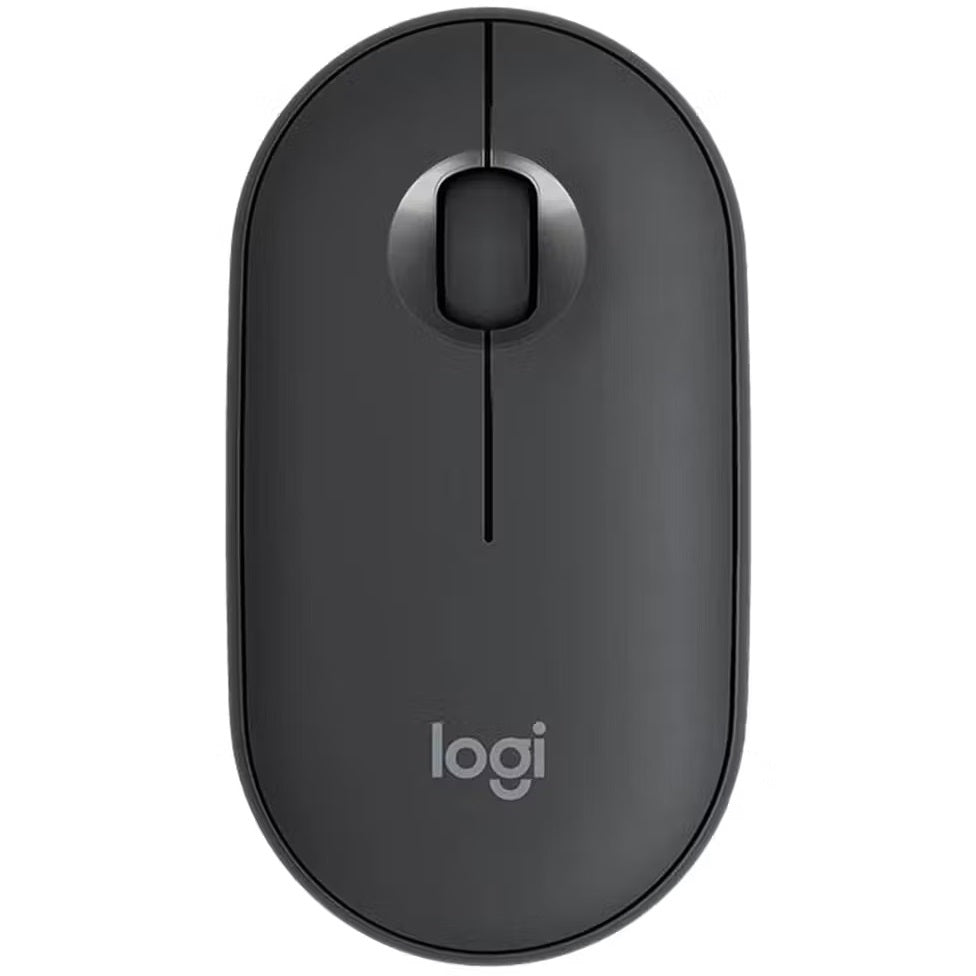 Logitech M350 Pebble Bluetooth Wireless Mouse – Graphite (910-005718) image 1