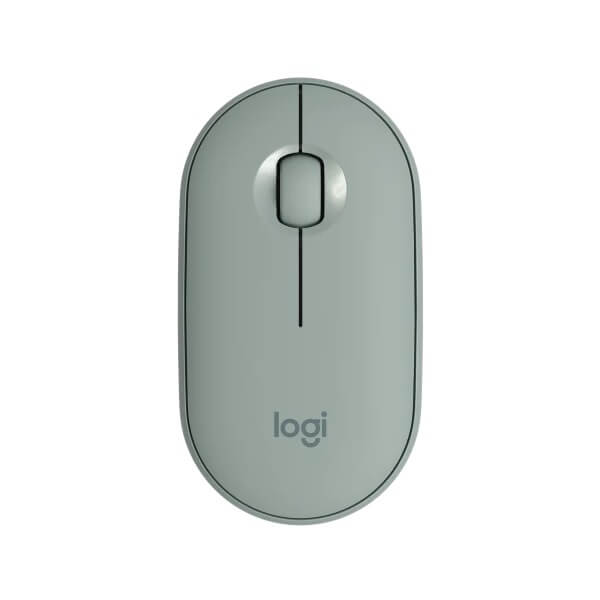 Logitech Pebble M350 Wireless Mouse – Eucalyptus