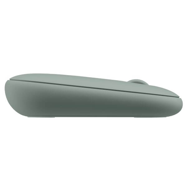 Logitech Pebble M350 Wireless Mouse – Eucalyptus — rear view