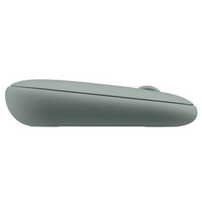 Logitech Pebble M350 Wireless Mouse – Eucalyptus — rear view