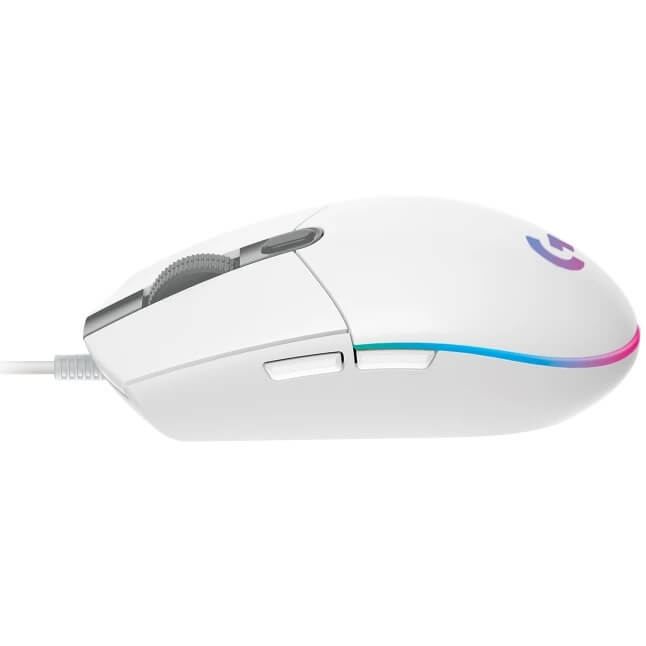 Logitech G102 LightSync Wired Gaming Mouse – White image 4