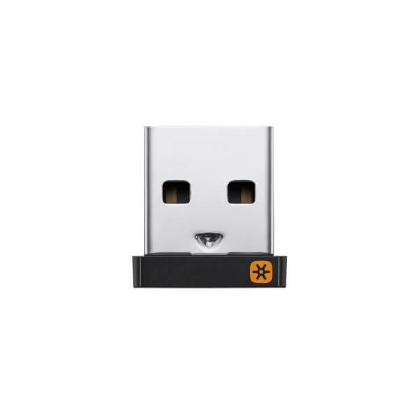 Logitech USB Unifying Receiver (910-005931) — rear view