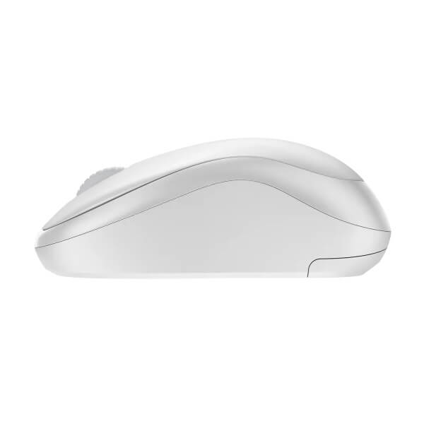 Logitech M220 Silent Wireless Mouse – Off-White (910-006128) — rear view