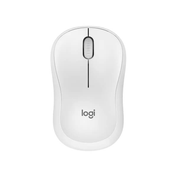 Logitech M220 Silent Wireless Mouse – Off-White (910-006128) — detail view