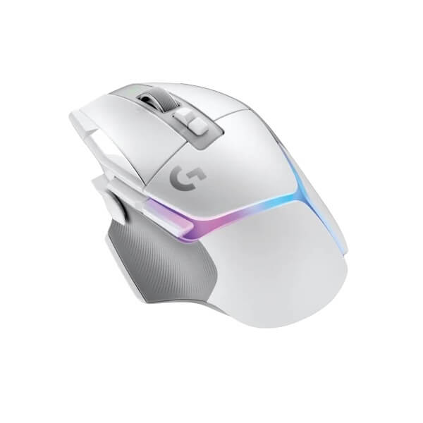 Logitech G502 X Plus Wireless RGB Gaming Mouse – White image 2