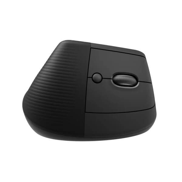 Logitech Lift Vertical Ergonomic Mouse – Graphite Lift — front view