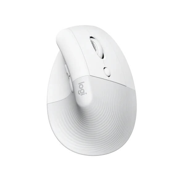 Logitech Lift Vertical Ergonomic Mouse – Off White Lift image 1