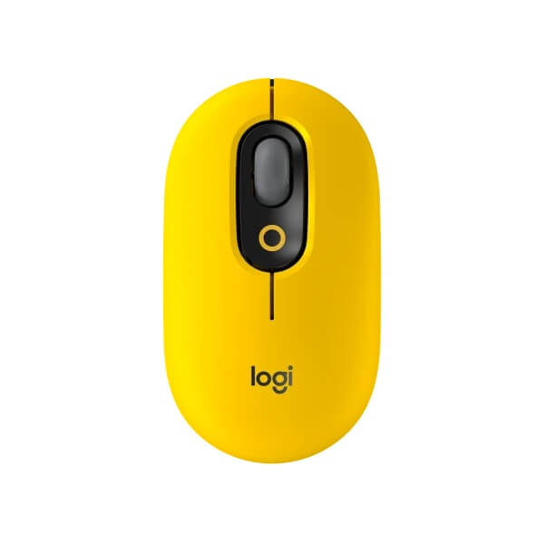 Logitech POP Wireless Mouse with Customizable Emoji Button – Blast image 1