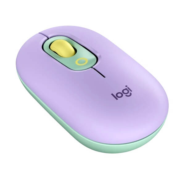 Logitech POP Wireless Mouse with Customizable Emoji Button – Daydream image 2