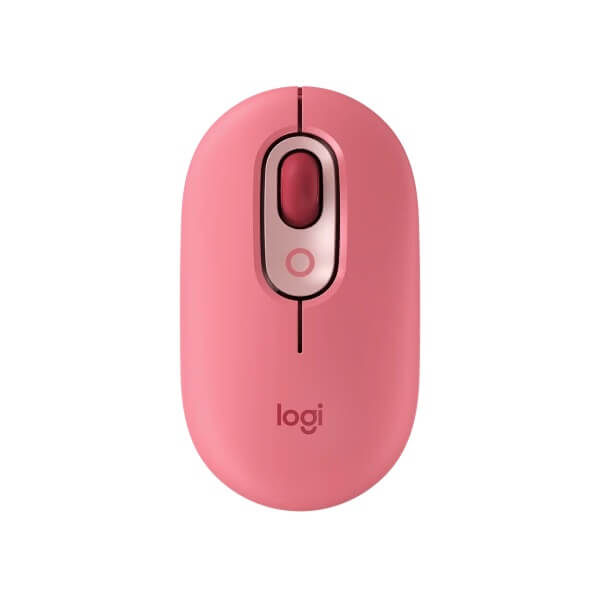 Logitech POP Wireless Mouse with Customizable Emoji Button – Heartbreaker image 1