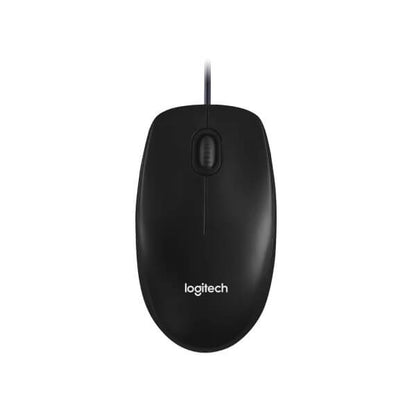 Logitech M100 Wired Mouse – Black