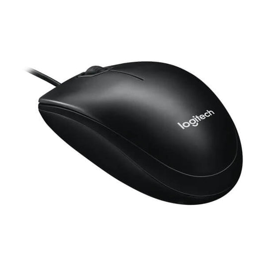 Logitech M100 Wired Mouse – Black image 2
