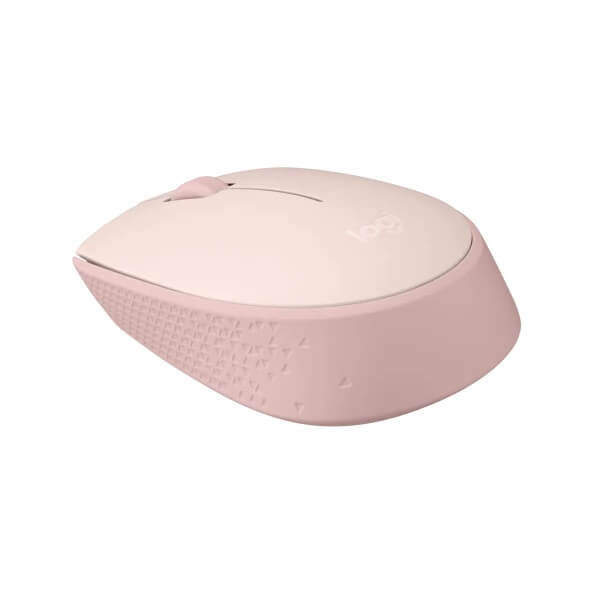 Logitech M171 Wireless Mouse – Rose (910-006865) — front view