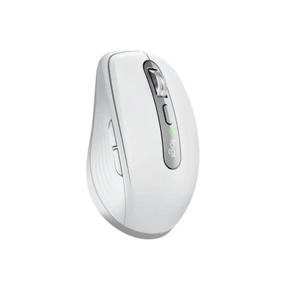 Logitech MX Anywhere 3S Compact Wireless Performance Mouse – Pale Grey (910-006930) — front view